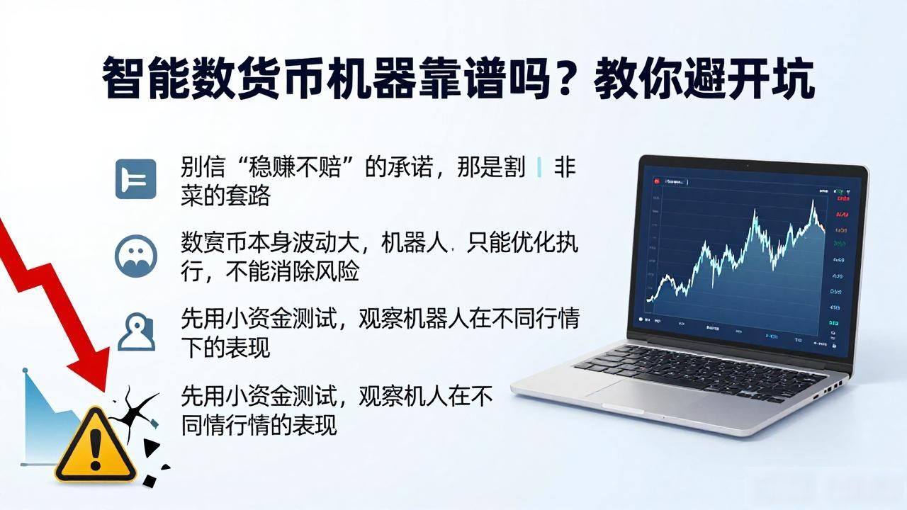 智能数字货币机器人靠谱吗？教你避开坑