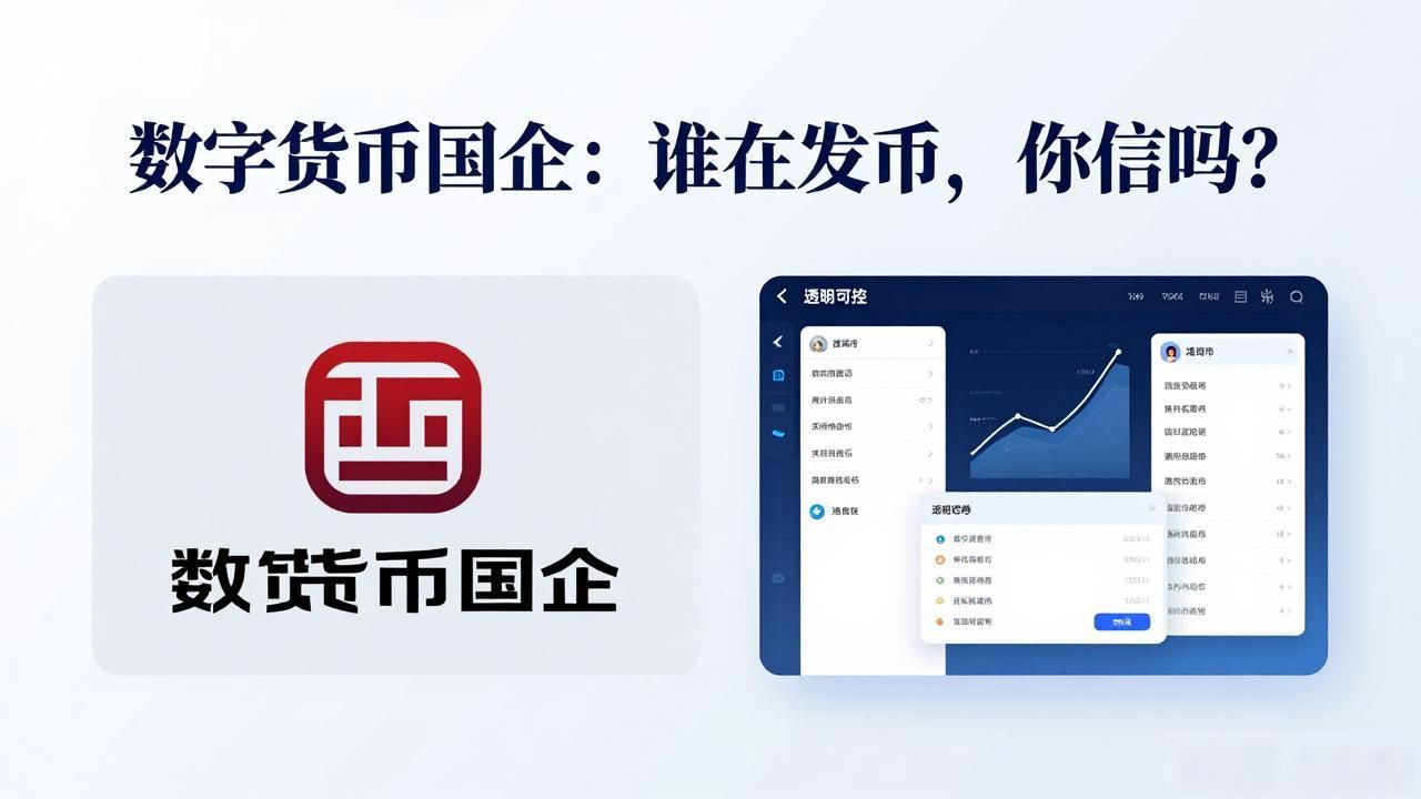 数字货币国企：谁在发币，你信吗？