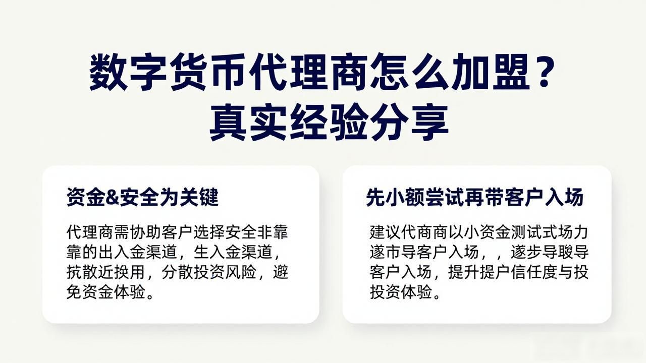 数字货币代理商怎么加盟？真实经验分享