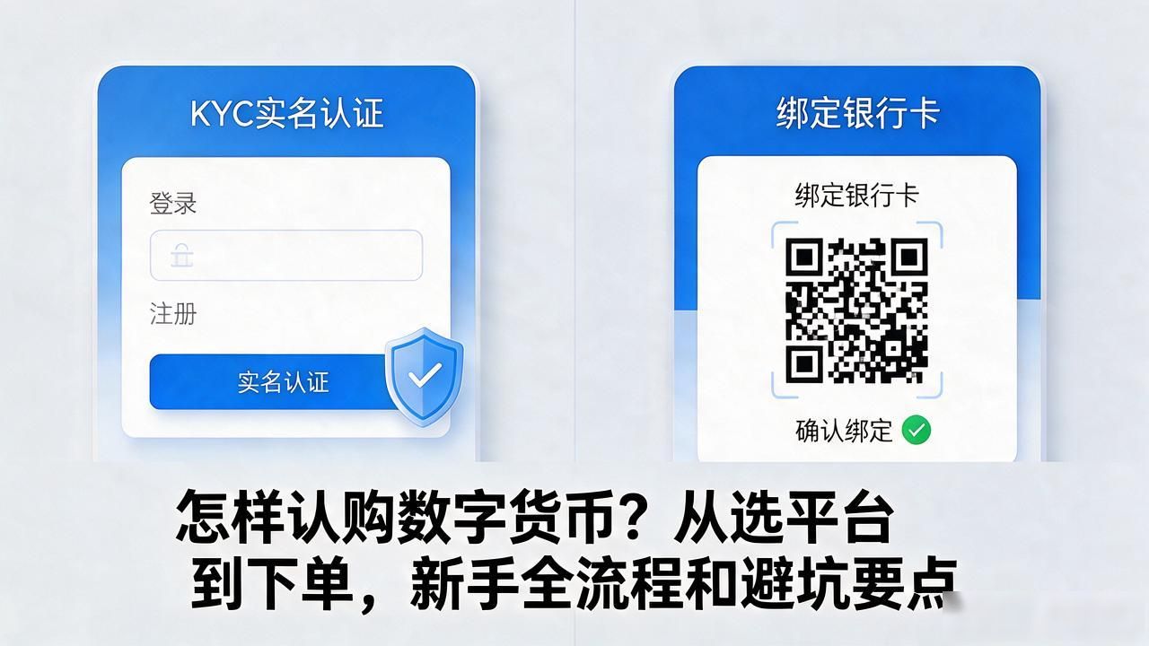 怎样认购数字货币？从选平台到下单，新手全流程和避坑要点