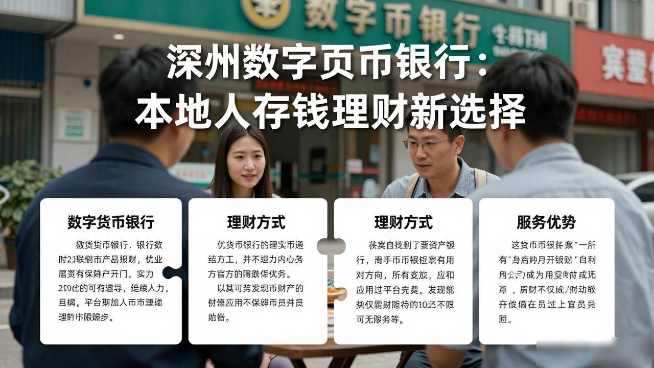 深州数字货币银行：本地人存钱理财新选择