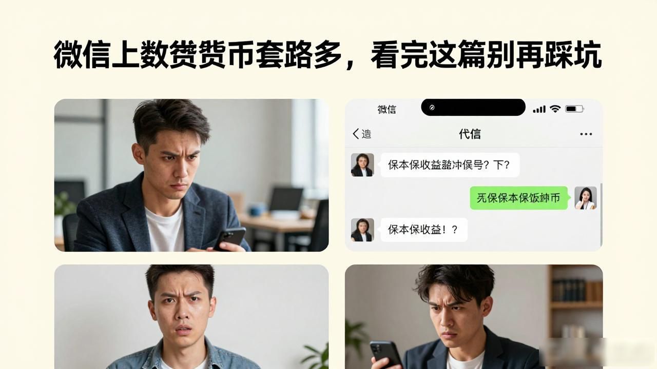微信上数字货币套路多，看完这篇别再踩坑