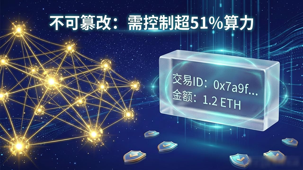 区块链四大特征:去中心化、不可篡改、全程留痕、可以追溯
