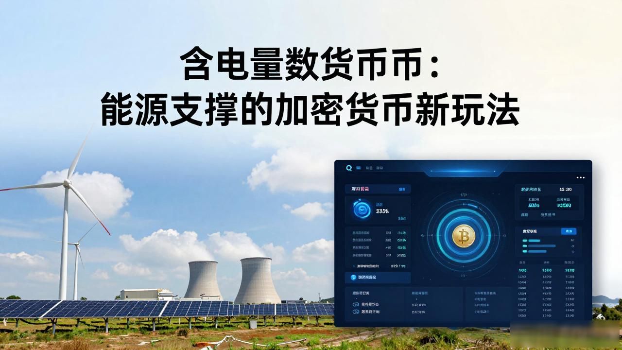 含电量数字货币：能源支撑的加密货币新玩法