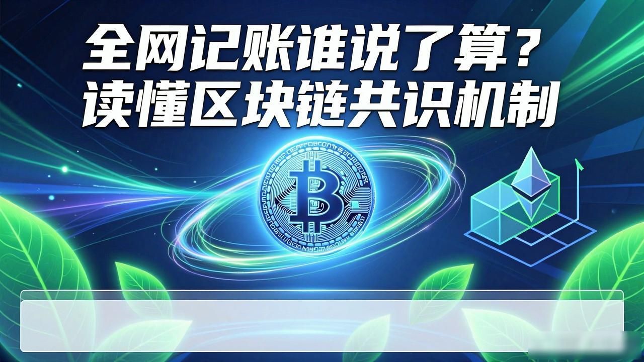 全网记账谁说了算?读懂区块链共识机制