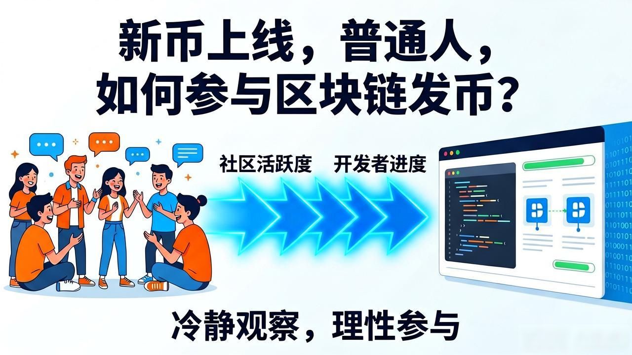 新币上线,普通人如何参与区块链发币?