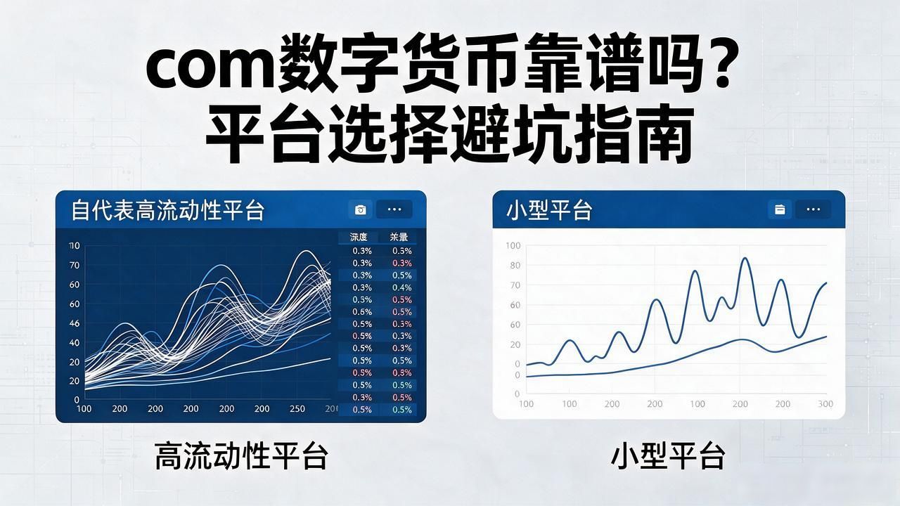 com数字货币靠谱吗？平台选择避坑指南