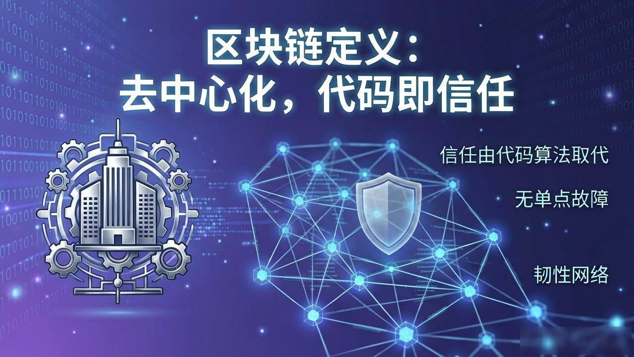 区块链到底是个啥?大白话讲清楚“在区块链定义中”的核心逻辑