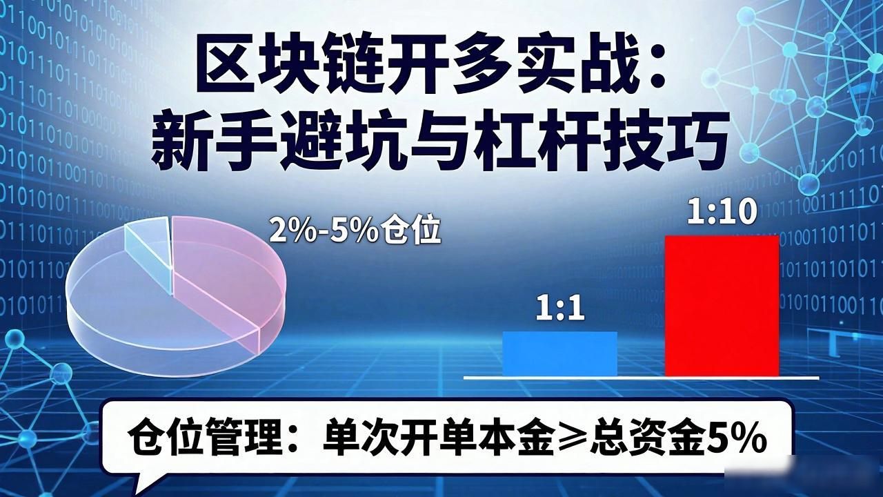 区块链开多实战:新手避坑与杠杆技巧