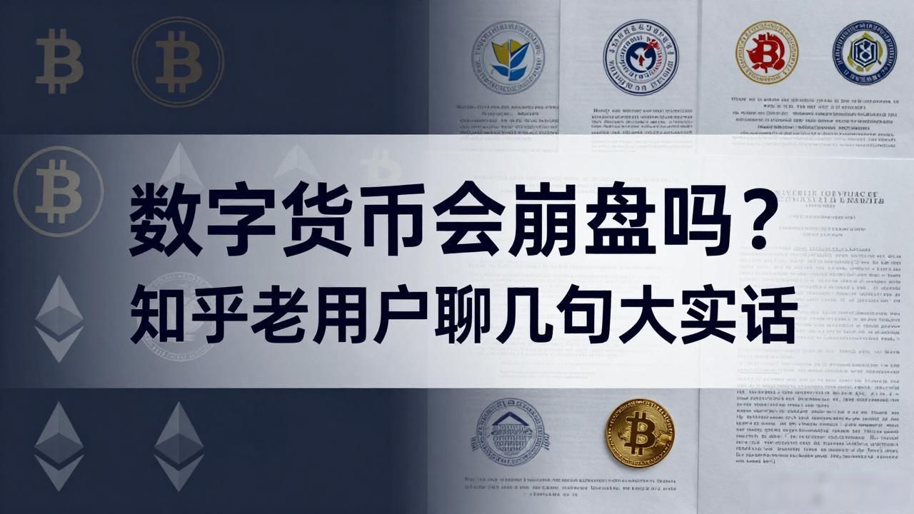数字货币会崩盘吗？知乎老用户聊几句大实话