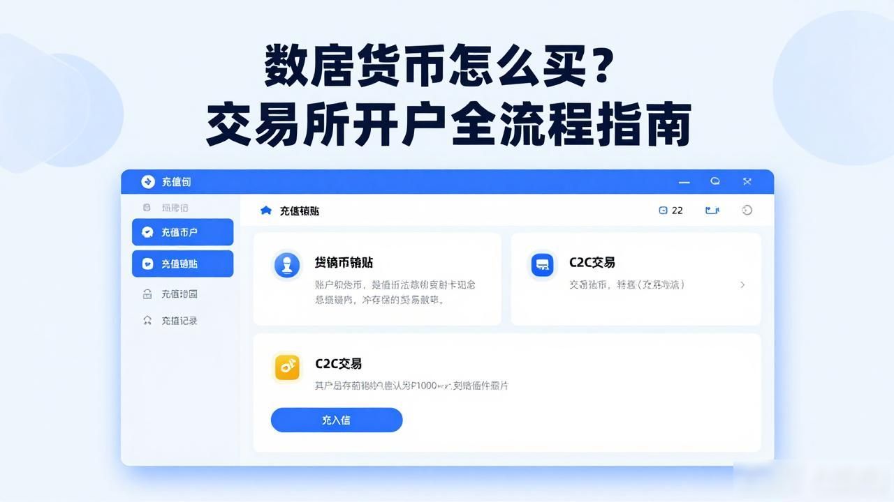 数字货币怎么买？交易所开户全流程指南