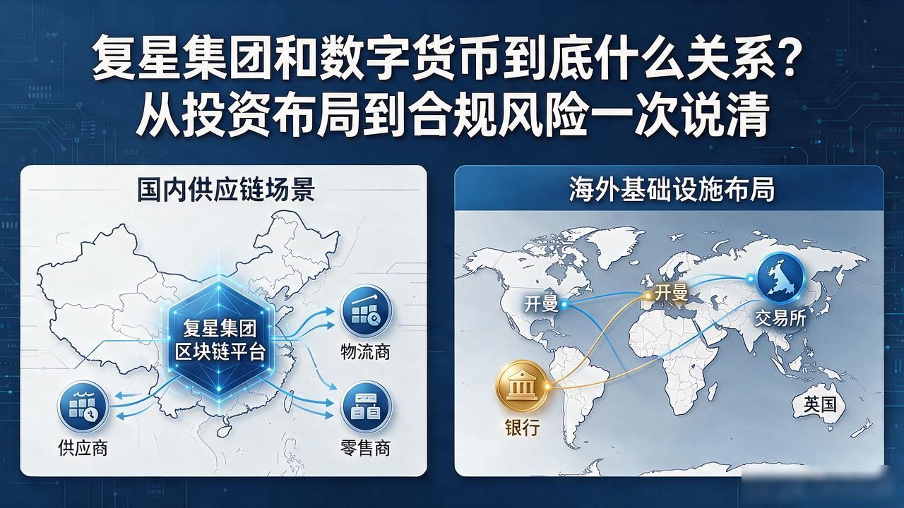复星集团和数字货币到底什么关系？从投资布局到合规风险一次说清