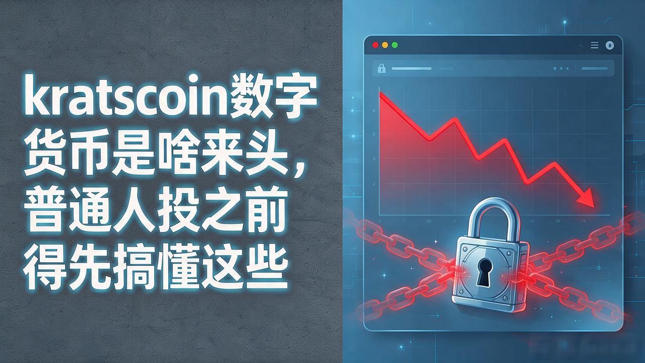 kratscoin数字货币是啥来头，普通人投之前得先搞懂这些