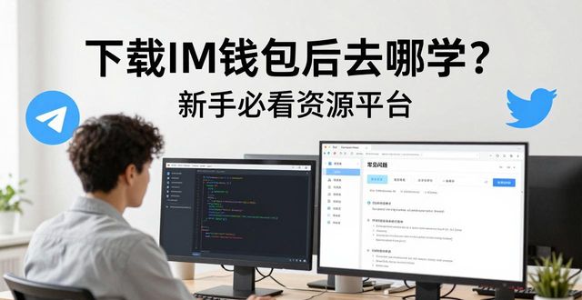 下载im钱包后去哪学？新手必看资源平台