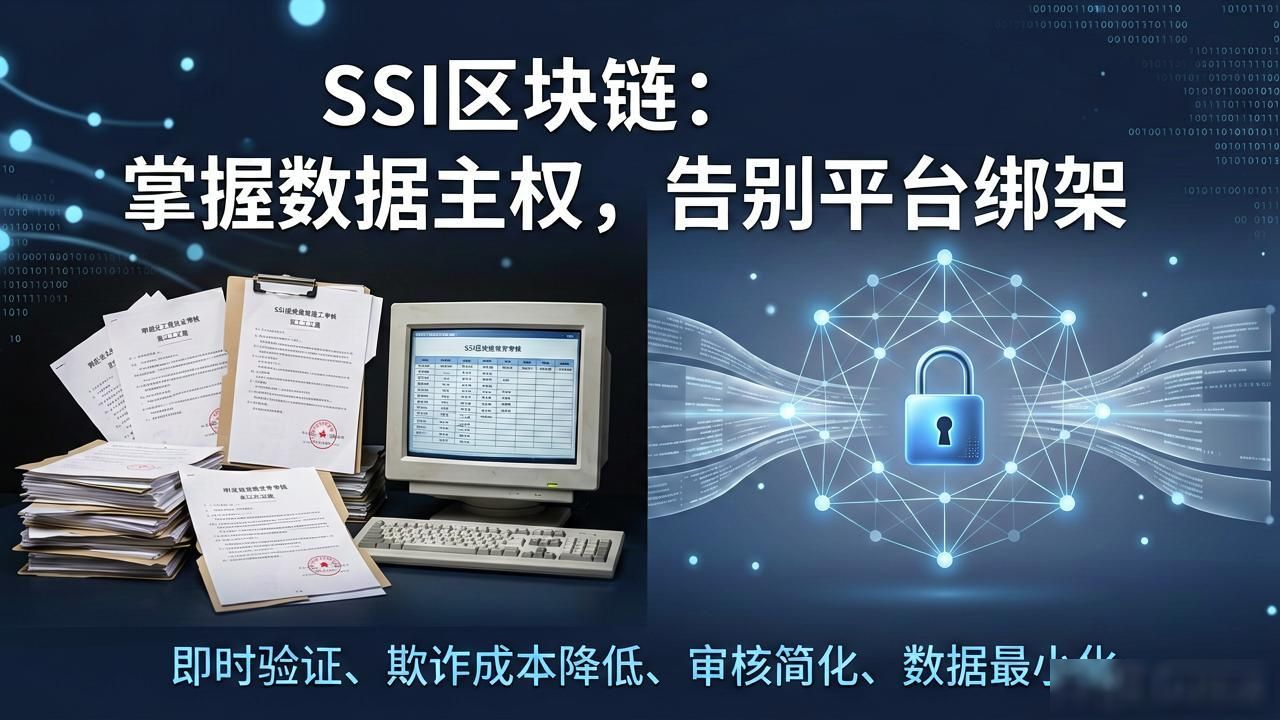 SSI区块链：掌握数据主权，告别平台绑架