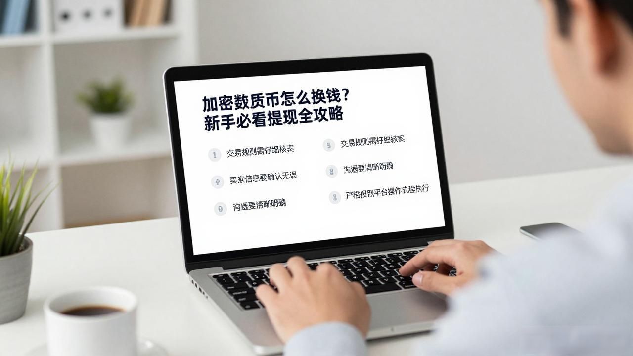 加密数字货币怎么换成钱？新手必看提现全攻略
