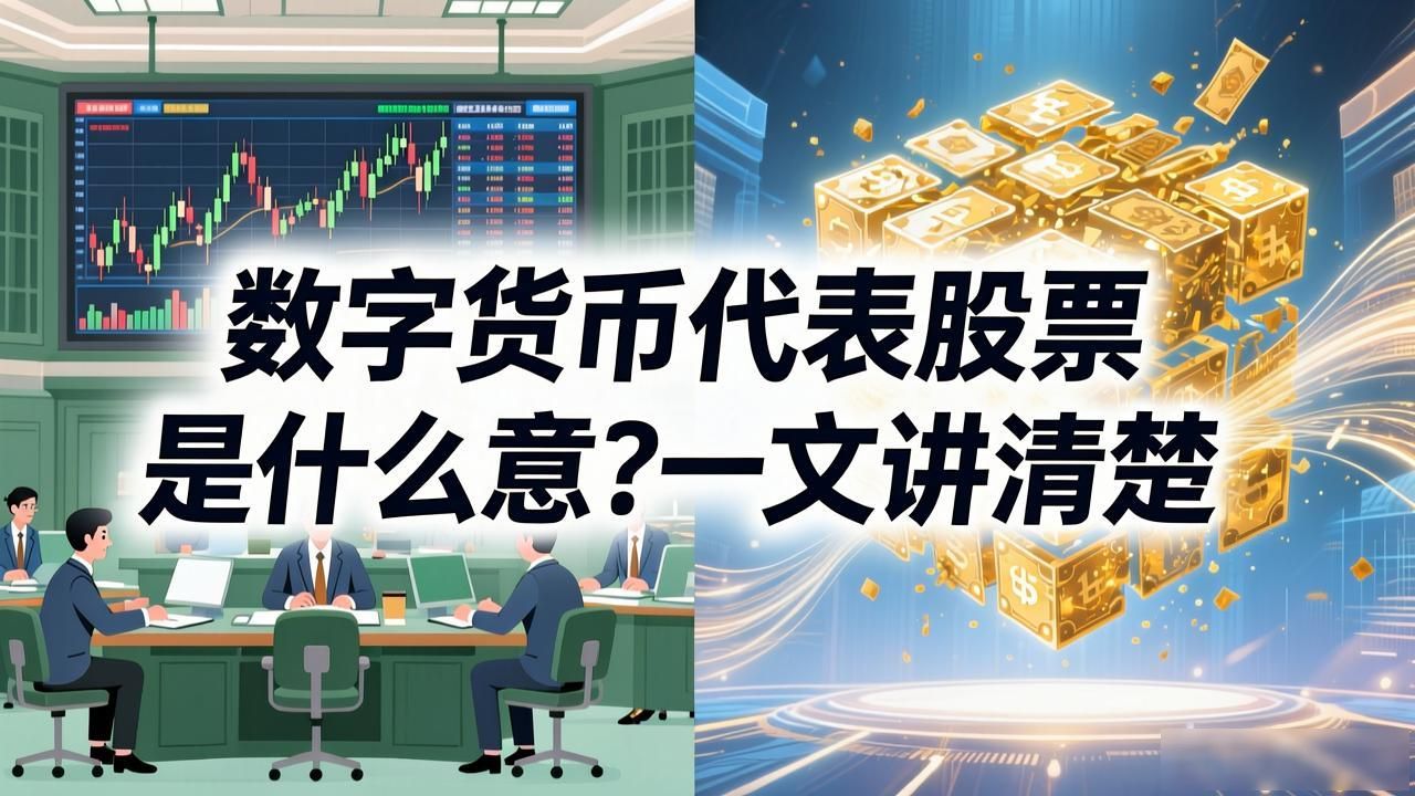 数字货币代表股票是什么意思？一文讲清楚