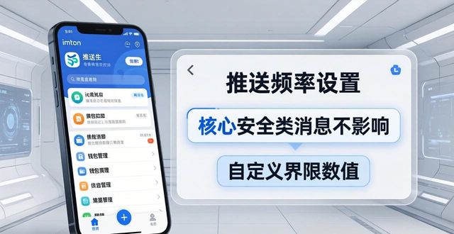 imtoken推送消息太烦？频率设置技巧