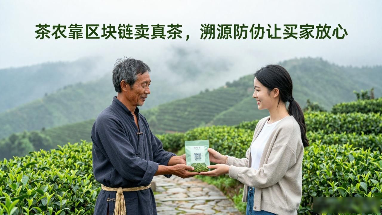 茶农靠区块链卖真茶，溯源防伪让买家放心