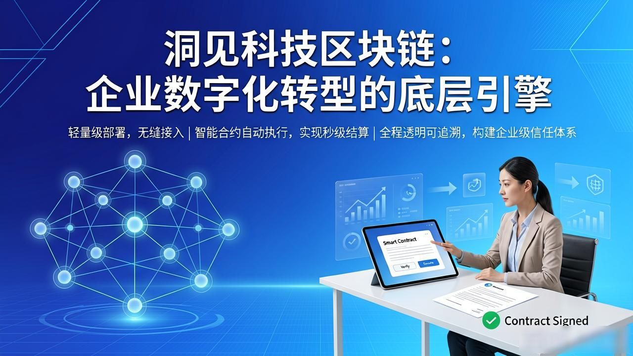洞见科技区块链：企业数字化转型的底层引擎