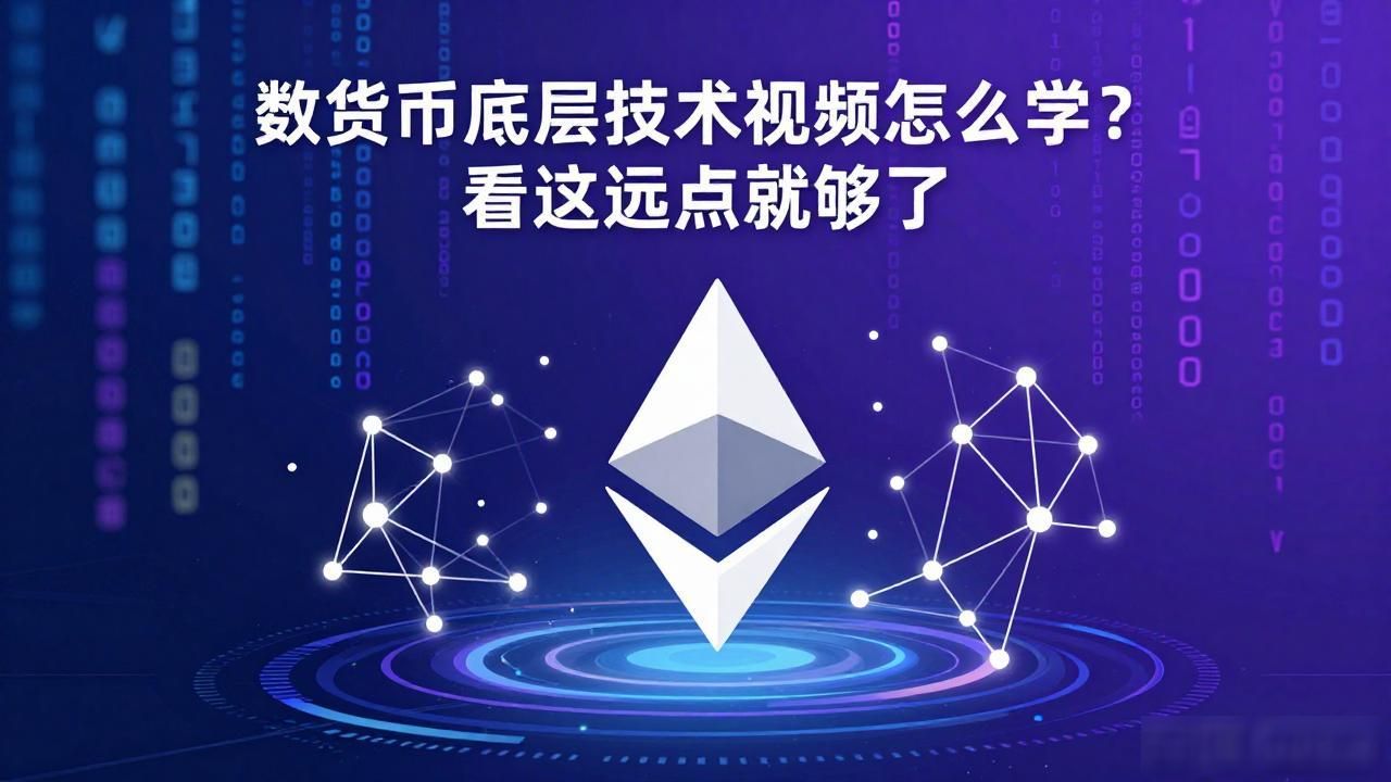 数字货币底层技术视频怎么学？看这几点就够了