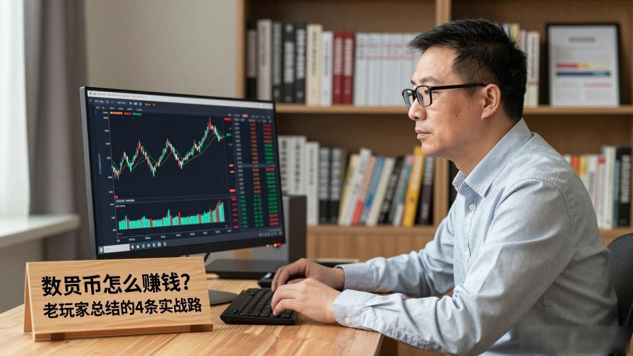 数字货币怎么赚钱？老玩家总结的4条实战路