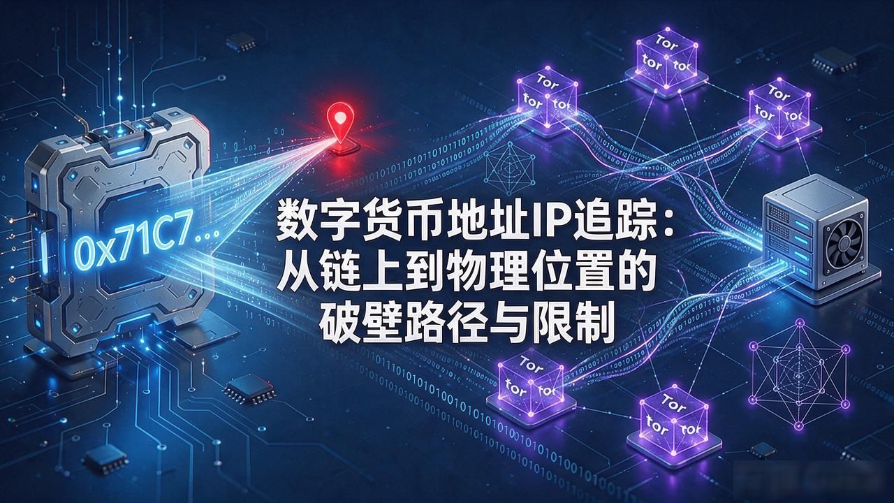 数字货币地址IP追踪：从链上到物理位置的破壁路径与限制
