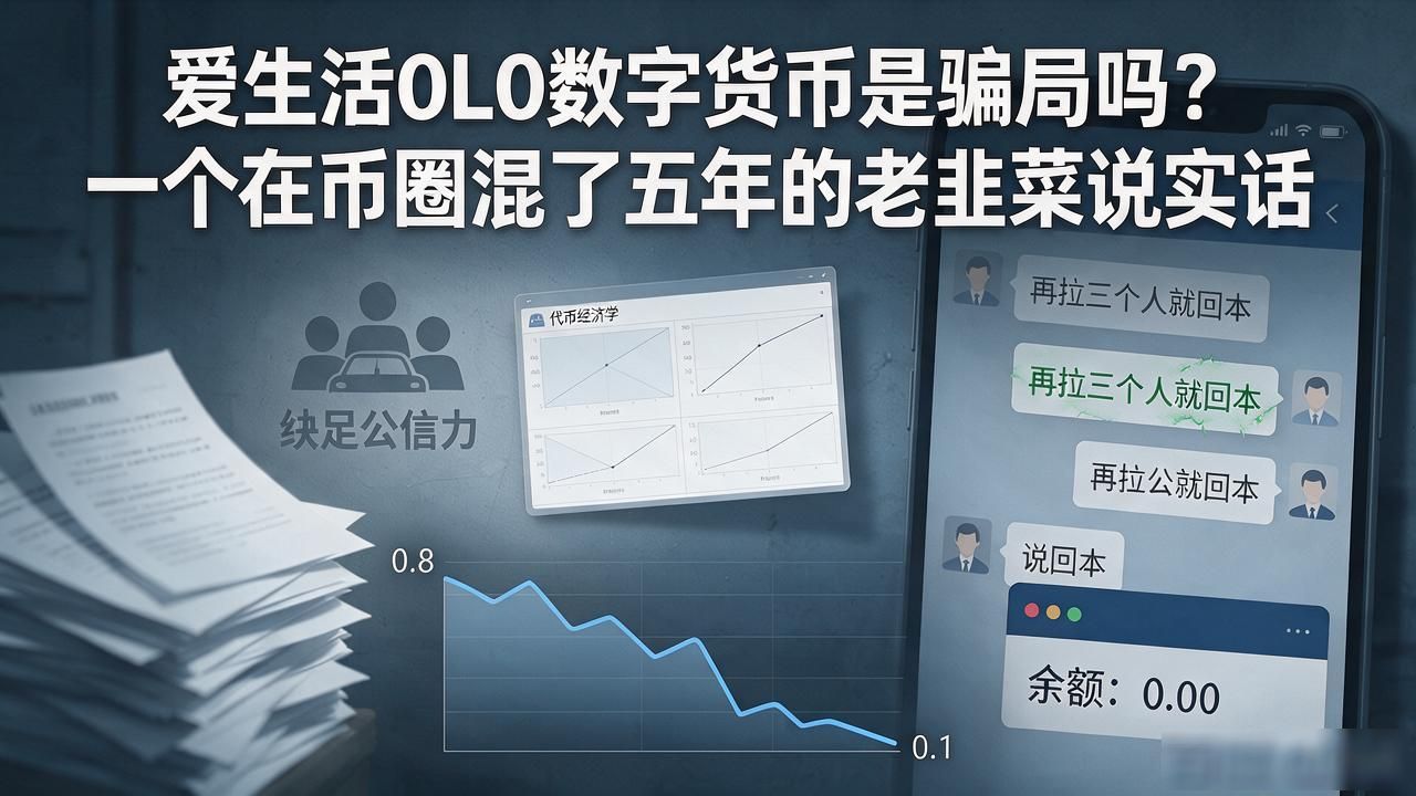 爱生活0L0数字货币是骗局吗？一个在币圈混了五年的老韭菜说实话