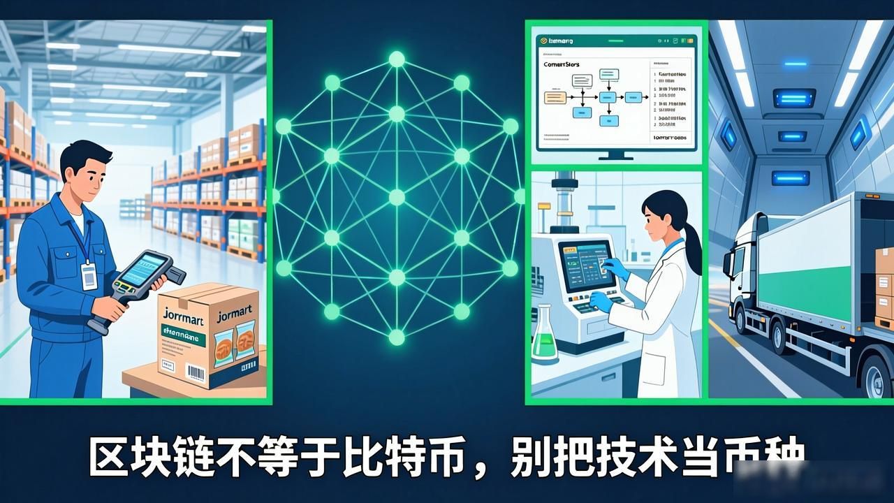 区块链不等于比特币，别把技术当币种