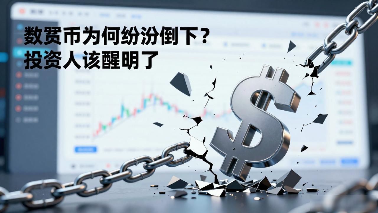数字货币为何纷纷倒下？投资人该醒醒了
