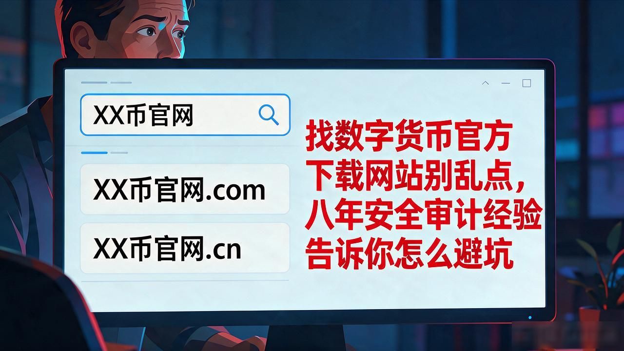 找数字货币官方下载网站别乱点，八年安全审计经验告诉你怎么避坑