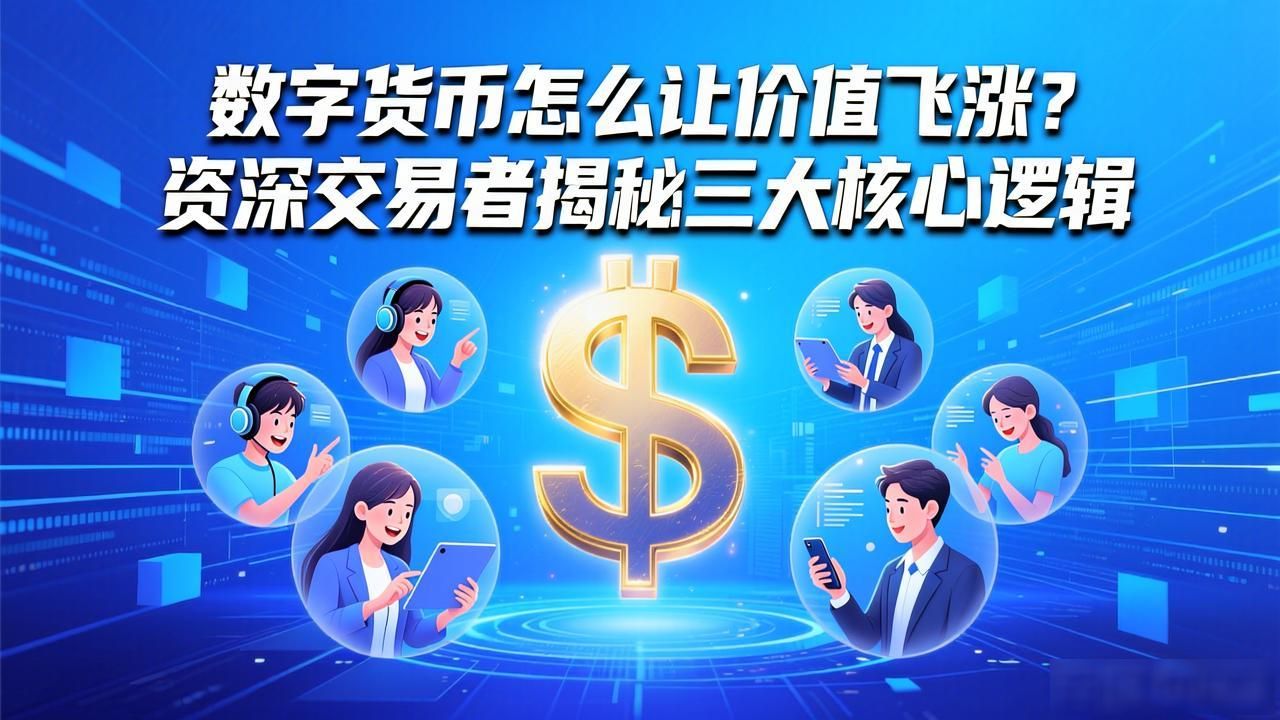 数字货币怎么让价值飞涨？资深交易者揭秘三大核心逻辑