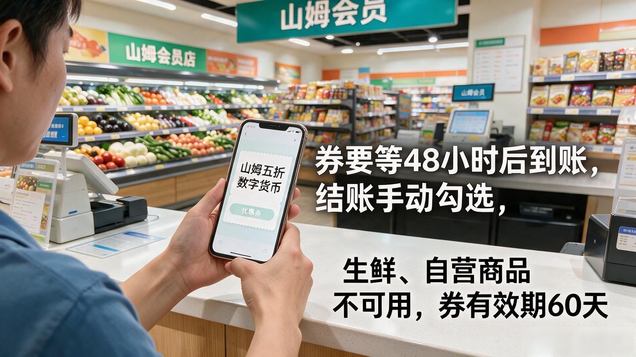 山姆五折数字货币靠谱吗？普通人怎么买最划算不踩坑
