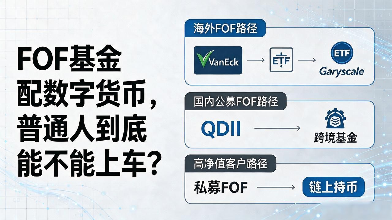 FOF基金配数字货币，普通人到底能不能上车