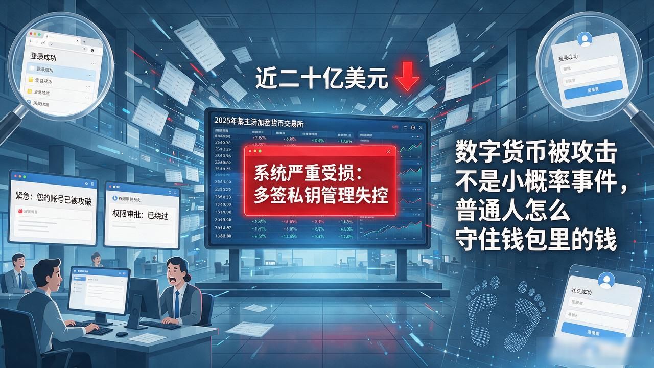 数字货币被攻击不是小概率事件，普通人怎么守住钱包里的钱