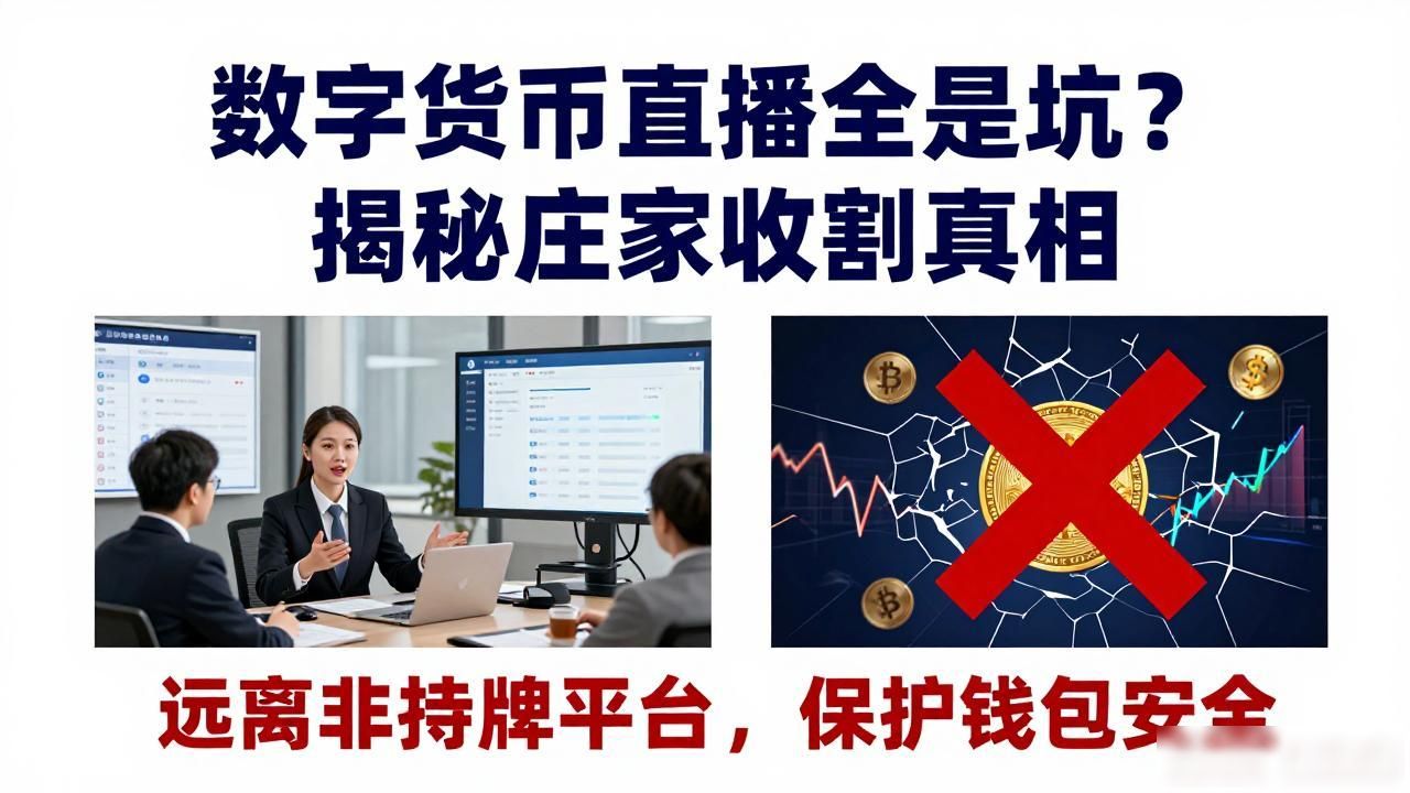 数字货币直播全是坑？揭秘庄家收割真相