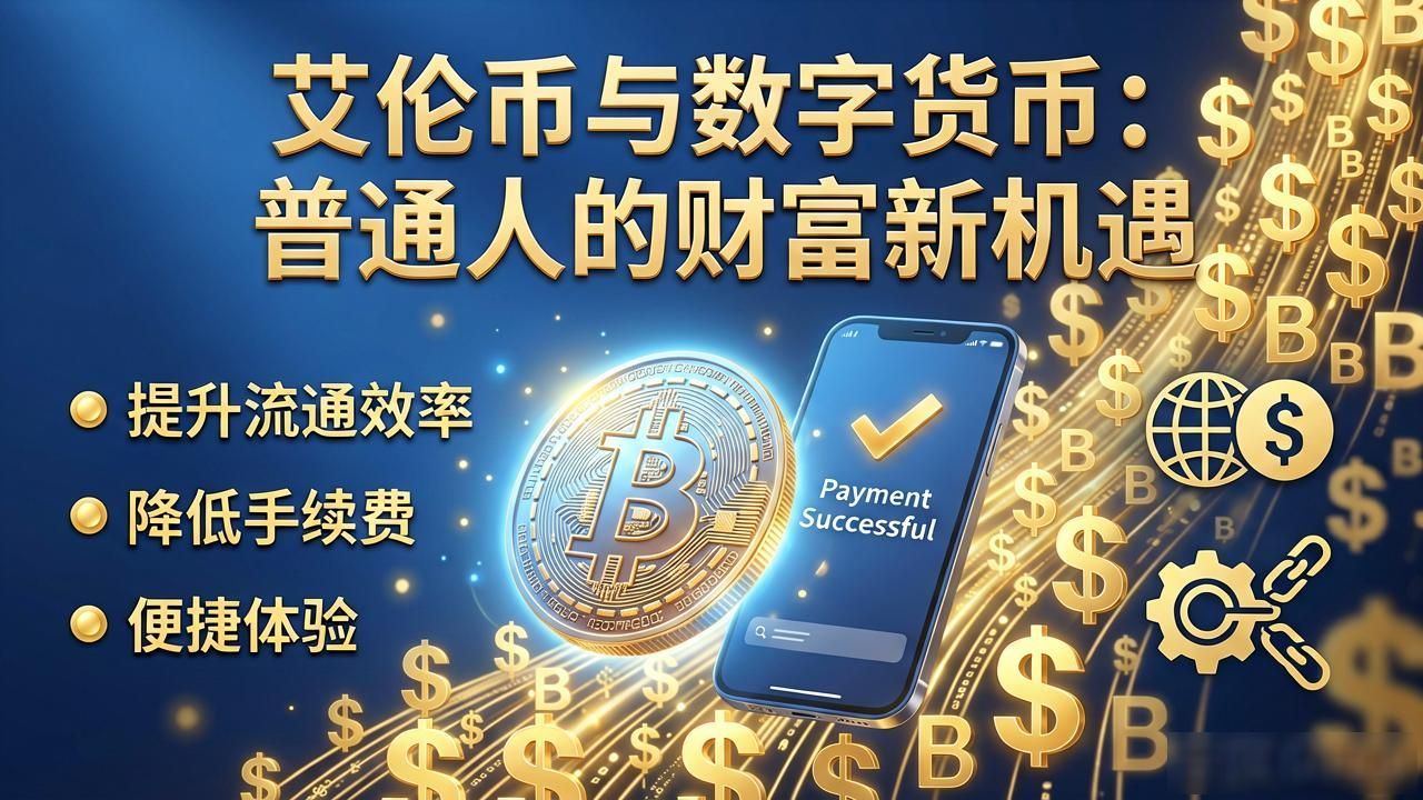 艾伦币与数字货币：普通人的财富新机遇