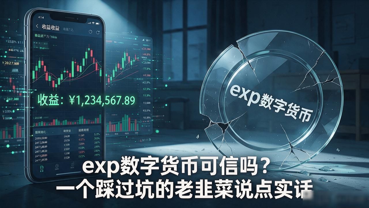 exp数字货币可信吗？一个踩过坑的老韭菜说点实话