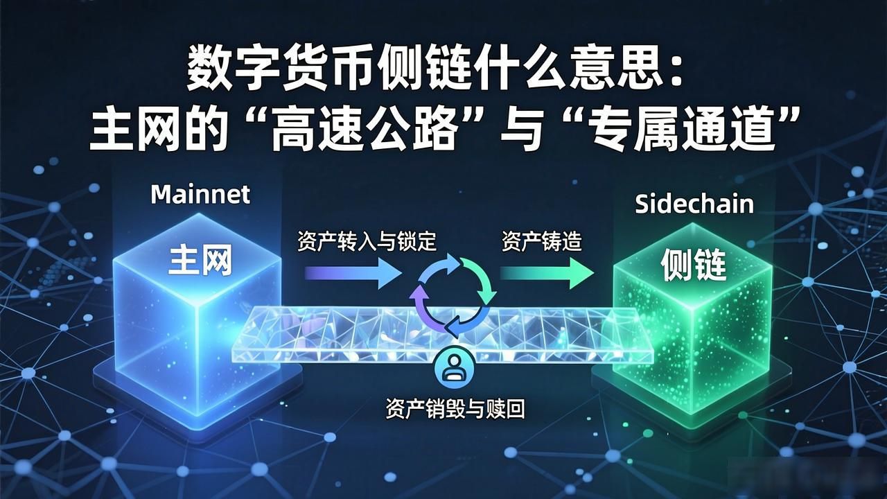 数字货币侧链什么意思：主网的“高速公路”与“专属通道”