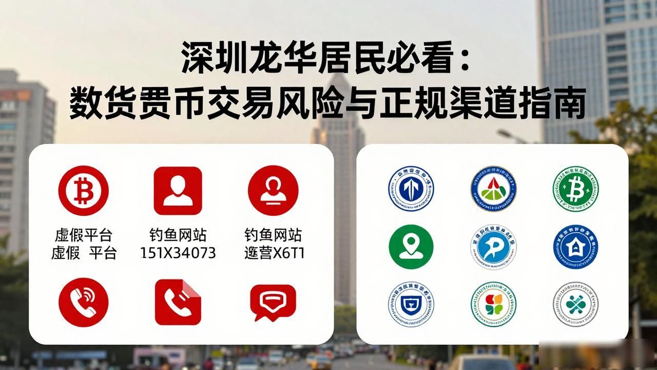 深圳龙华居民必看：数字货币交易风险与正规渠道指南