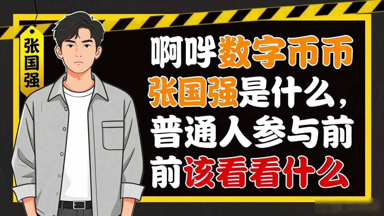 啊呜数字货币张国强是什么，普通人参与前该看什么