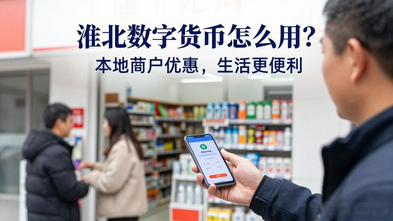 淮北数字货币怎么用?本地商户优惠,生活更便利
