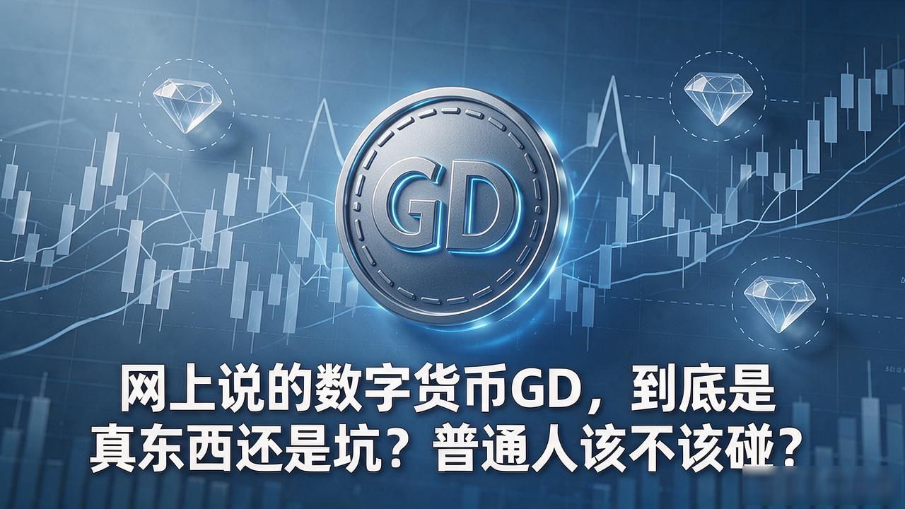 网上说的数字货币GD，到底是真东西还是坑？普通人该不该碰？