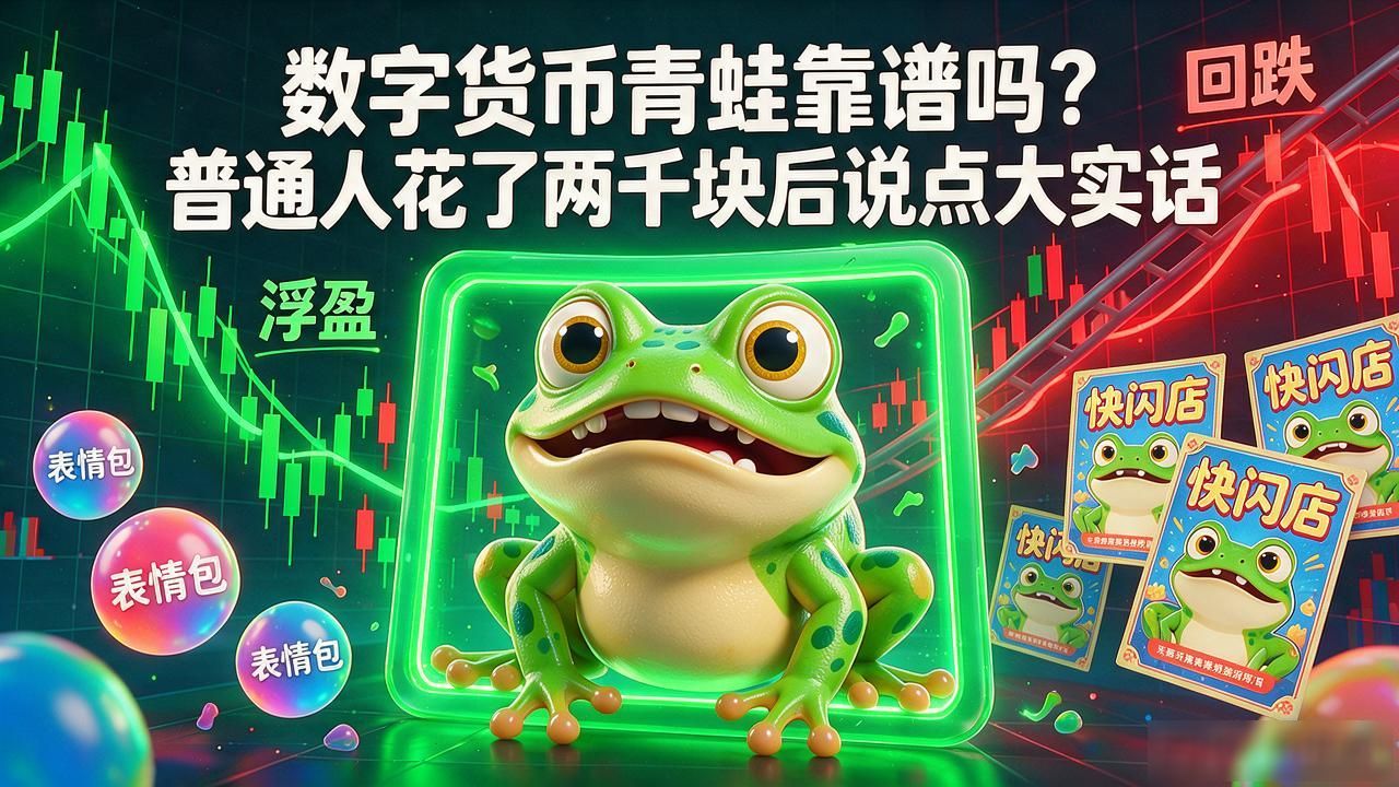 数字货币青蛙靠谱吗？普通人花了两千块后说点大实话