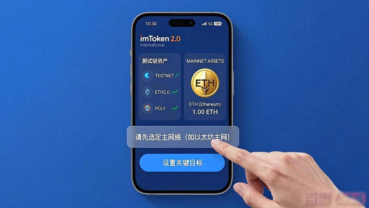 imToken 2.0国际版官网下载后，关键目标怎么设