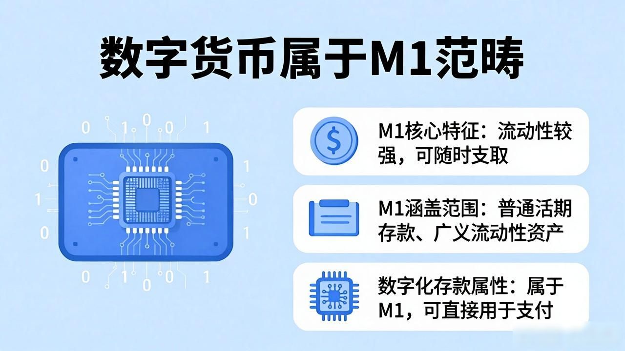 数字货币是M0还是M1？一文讲清货币层次