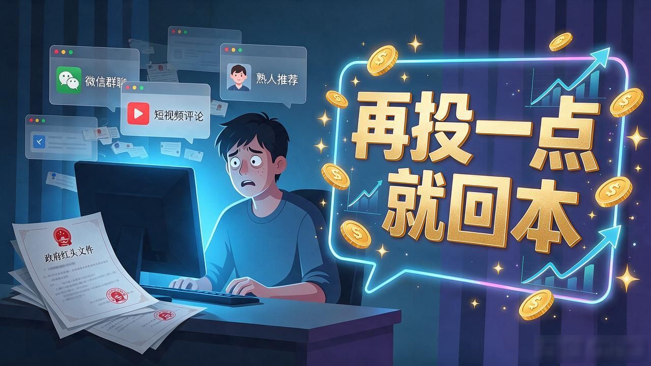 识破数字货币造假项目：为什么你总觉得再投一点就回本