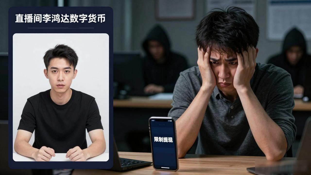 直播间李鸿达数字货币：别让直播间忽悠了你的钱袋子