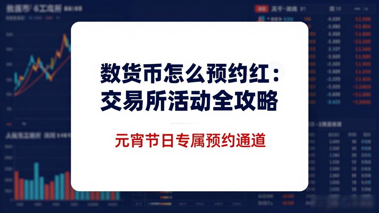 数字货币怎么预约红包：交易所活动全攻略