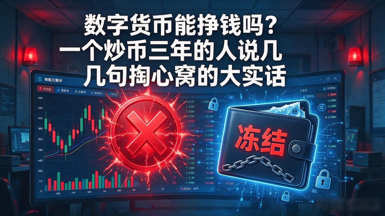 数字货币能挣钱吗？一个炒币三年的人说几句掏心窝的大实话
